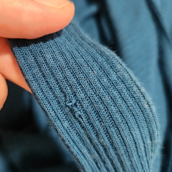 Free People Beach Blue Shelby Overalls Jumpsuit Adjustable Sz Small - Picture 9 of 9